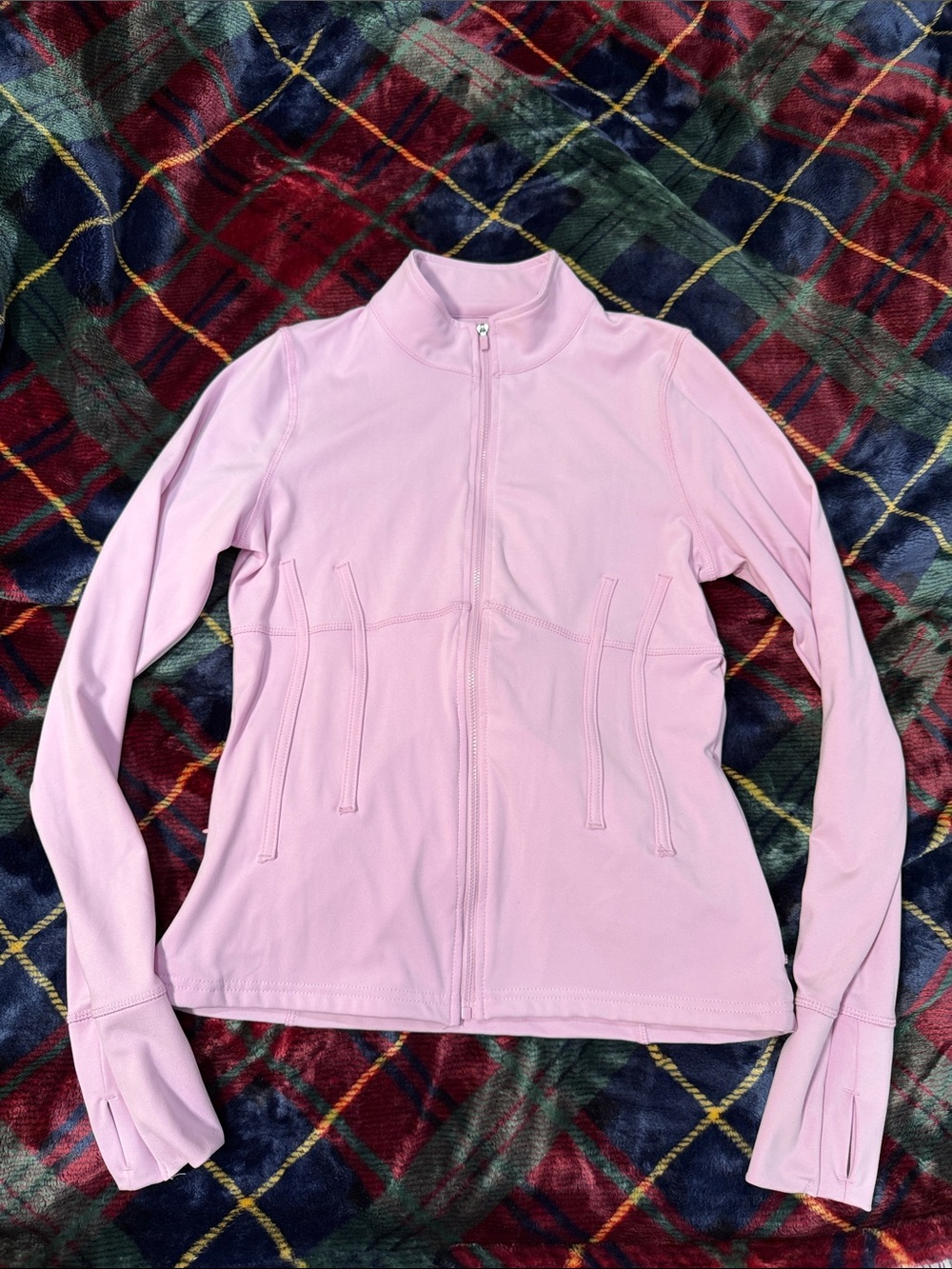 Light Pink Full-Zip Women's Active Jacket